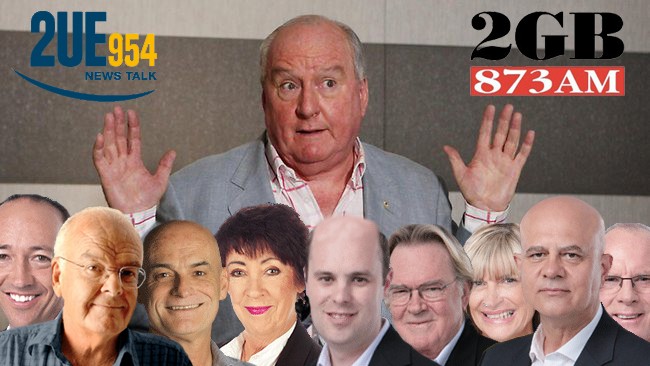 2GB's Alan Jones continues to assert his dominance over the AM radio kingdom. Staff at 2UE say they're continually asked of they work with the radio legend. 