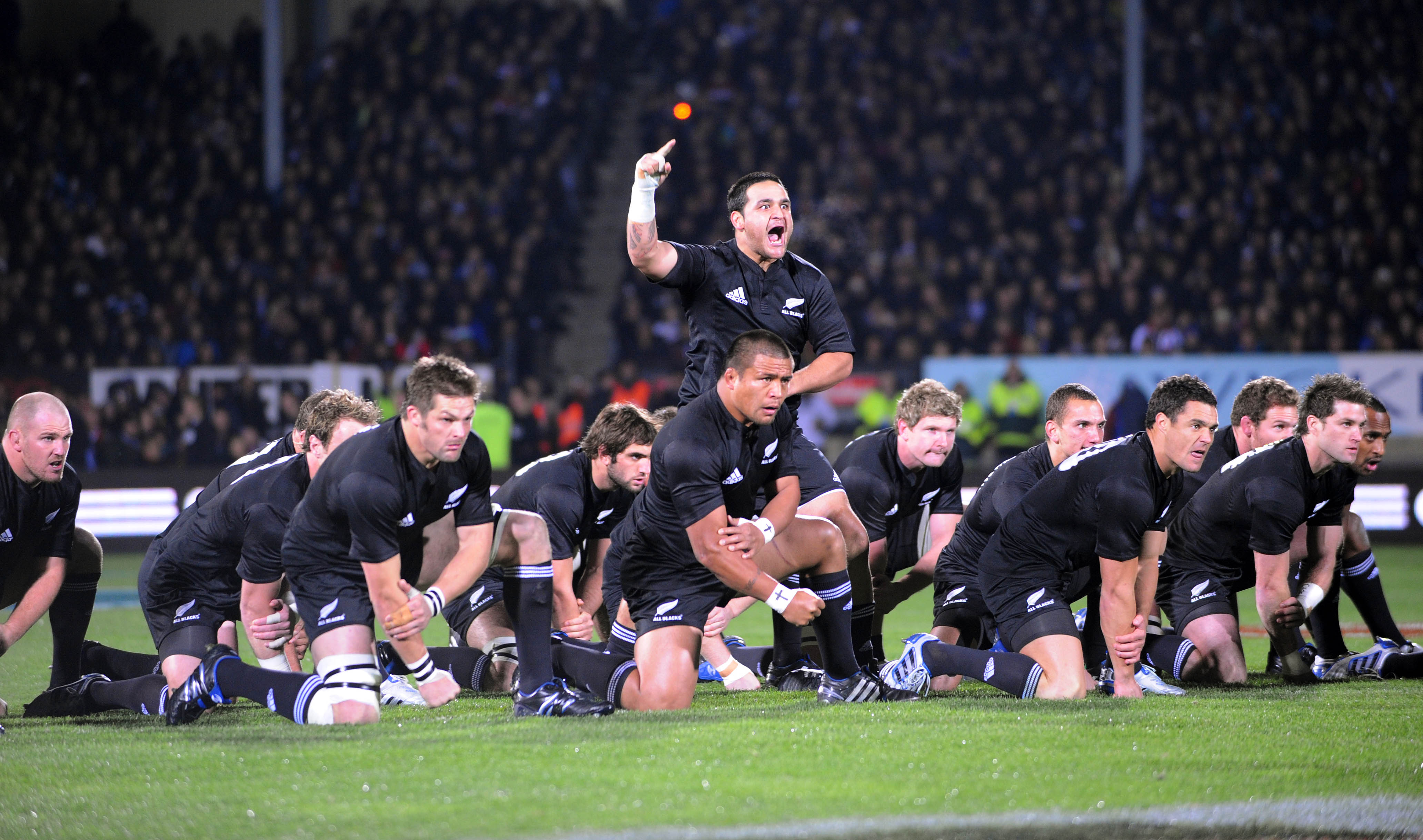 The New Zealand Haka, a traditional pre-game war dance. A spectacle that was until now, unanswered
