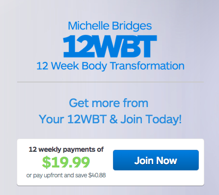 The 12WBT program. The only answer to eternal happiness