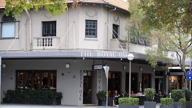 The Royal Oak in Sydney's Eastern Suburbs. A legendary hotel known for housing coked-up private school kids.