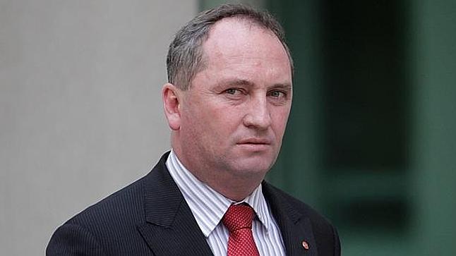 Australian Minister For Agriculture and imminent puppy-murderer, Barnaby Joyce
