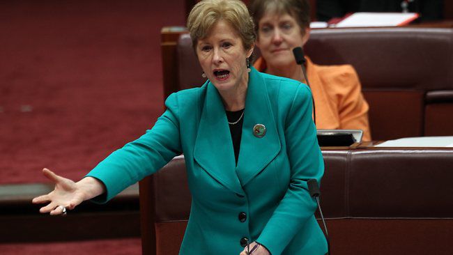 Greens leader Christine Milne has resigned. PHOTO: ABC NEWS