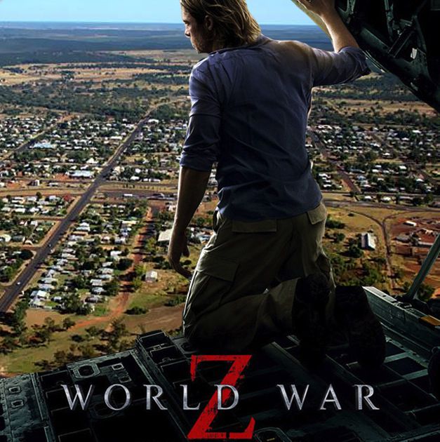 The promotional poster for World War z 2 featuring Wellington in the background. PHOTO: Paramount Pictures
