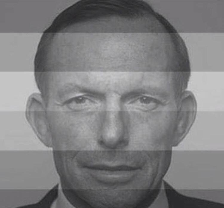 The photo that was uploaded to Tony Abbott's facebook