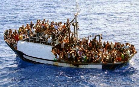 *Andrew's people smuggling vessel, People Smuggler Boat #2