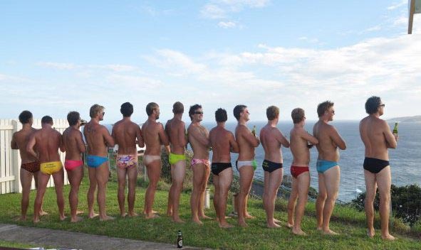 Australians appear to be proud of the fact that most of their bodies don't look like oil paintings