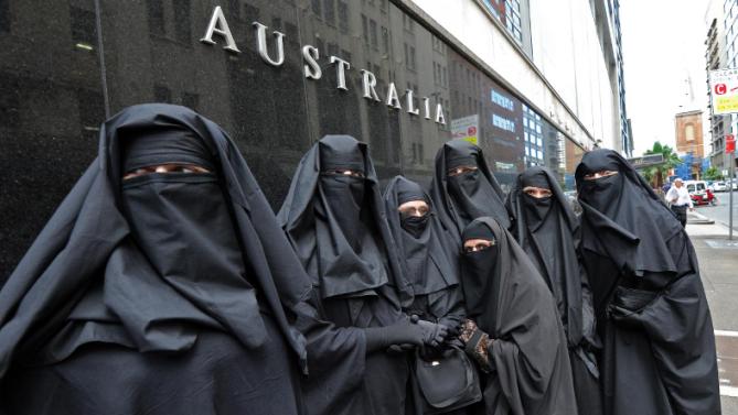 Immigrants are scary now because they look like ninjas. PHOTO: Supplied.