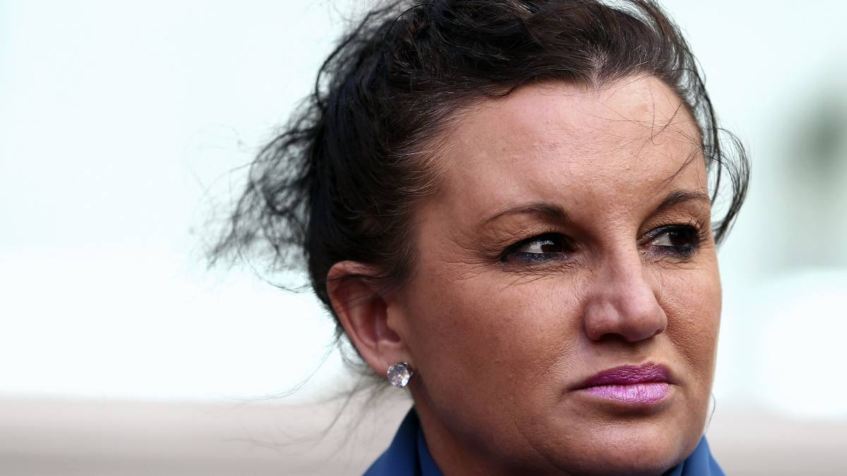 Senator Lambie reveals that her life coach reckons "she has what it takes" to sit on the same panel as Alan Jones tonight