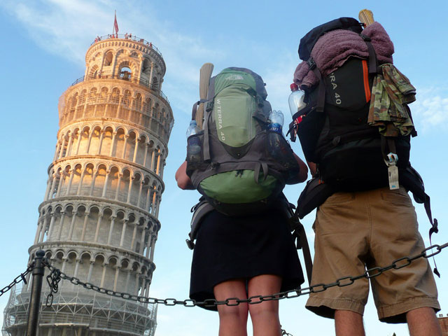 Young backpackers are increasingly disregarding the use of maps and travel books, opting to use their own facebook as a way to find their way around a country that none of their friends have been to.