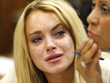 Lindsay Lohan has evaded serious sentences many times over due to the fact that she is able to show the right emotions in court. And because she is white.
